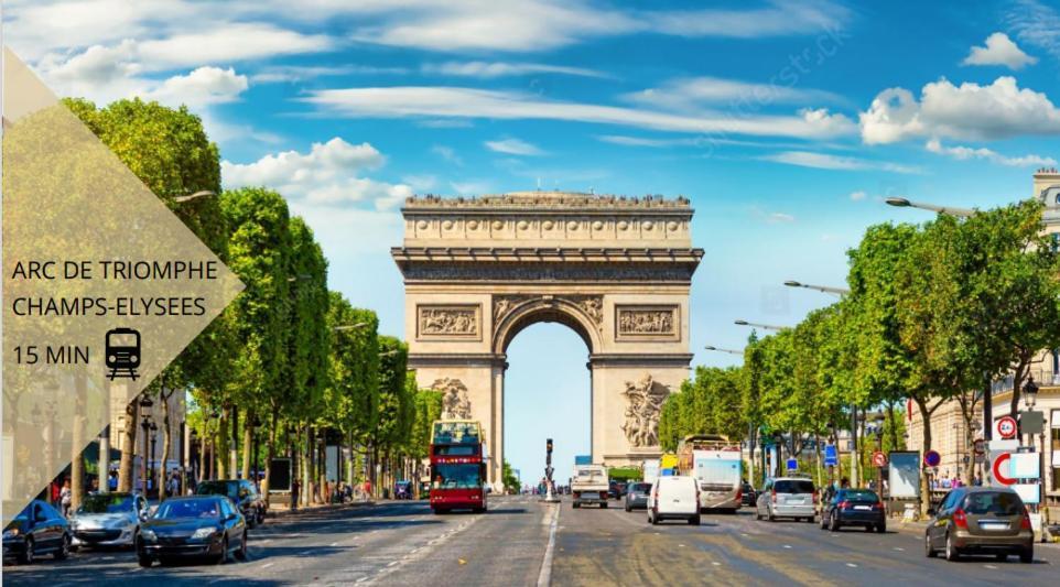 Tour Eiffel/Luxury Apartment N°6 Париж Экстерьер фото